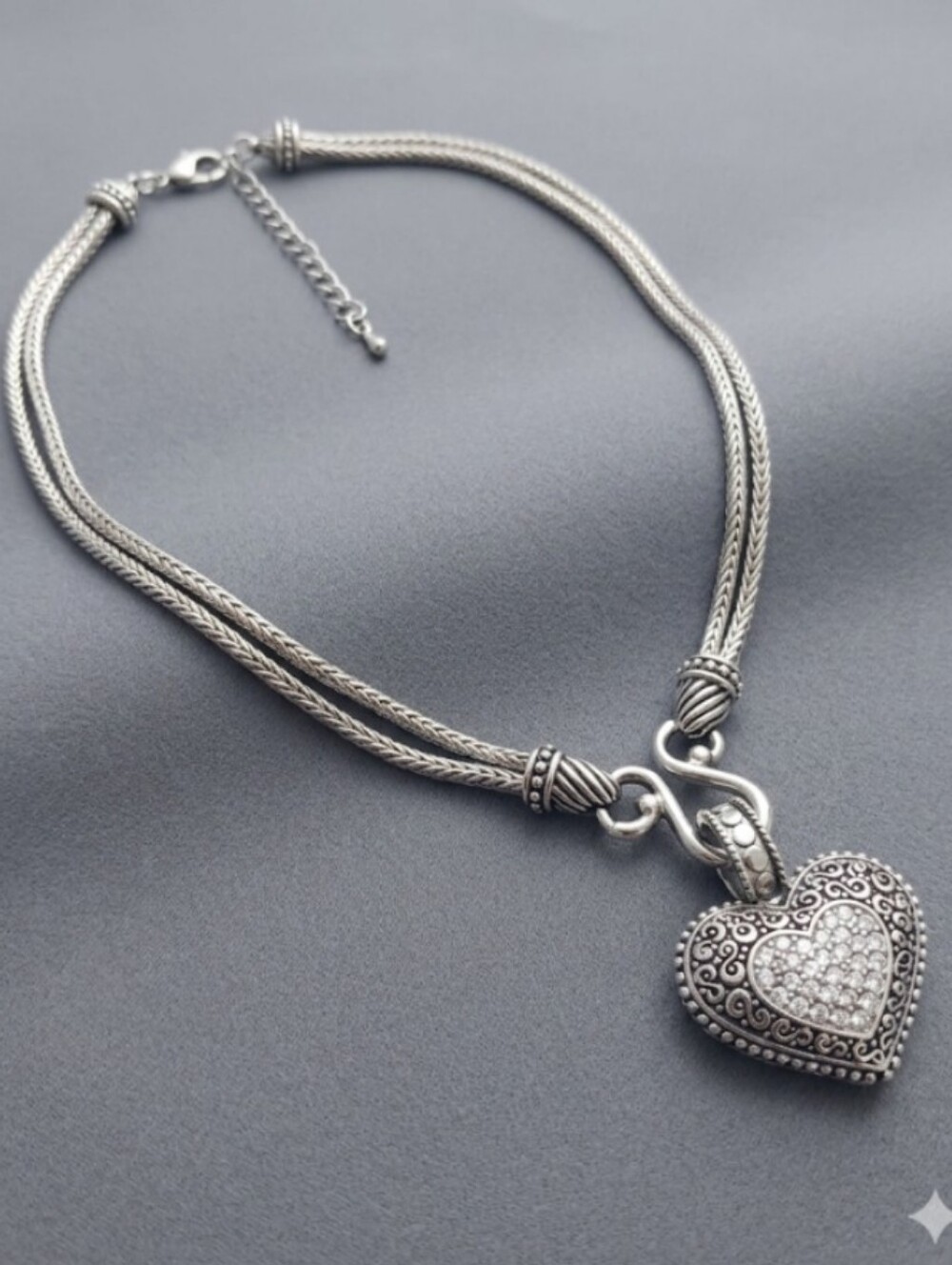 Lia Sophia Heart Necklace